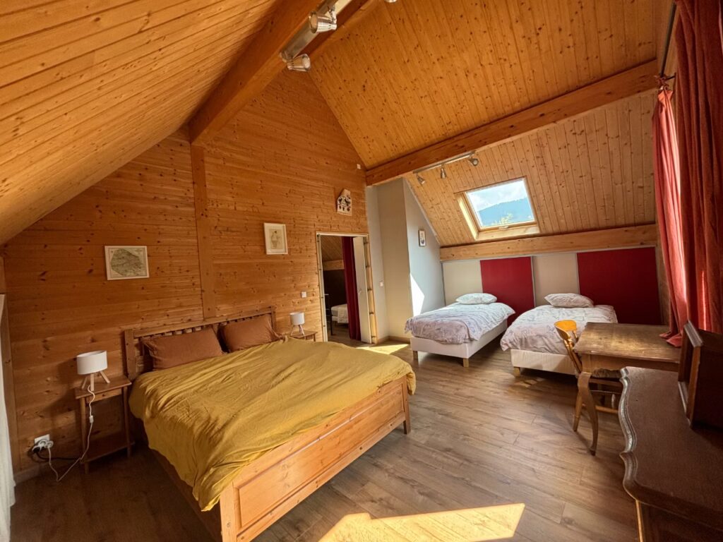 Intérieur du gîte — chambre